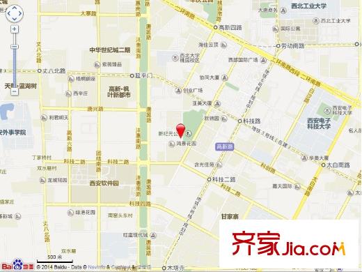 楓景觀天下交通圖