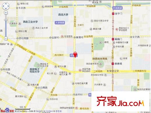 長(zhǎng)安壹品交通圖1