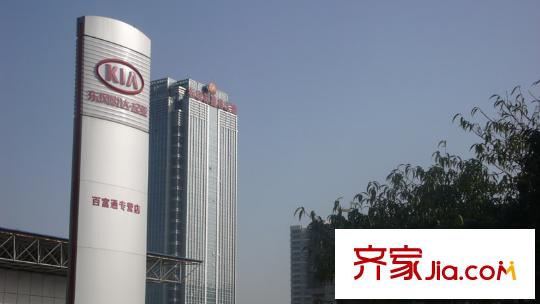 乾唐華府配套圖周邊 起亞4S店
