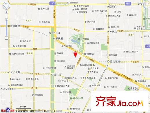 群賢莊交通圖