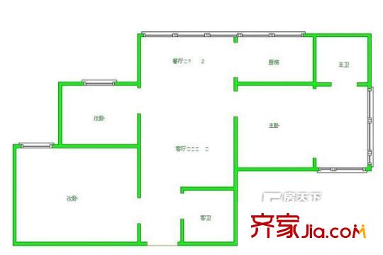 萬強藝術(shù)家 戶型圖