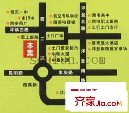 萬(wàn)強(qiáng)藝術(shù)家交通圖
