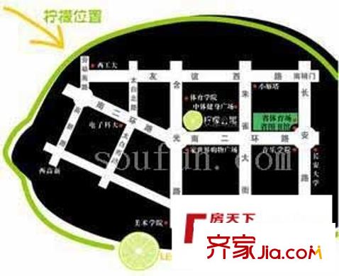 檸檬公寓交通圖
