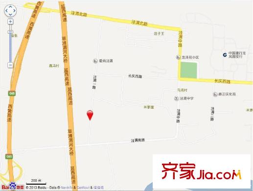 涇渭明珠交通圖 