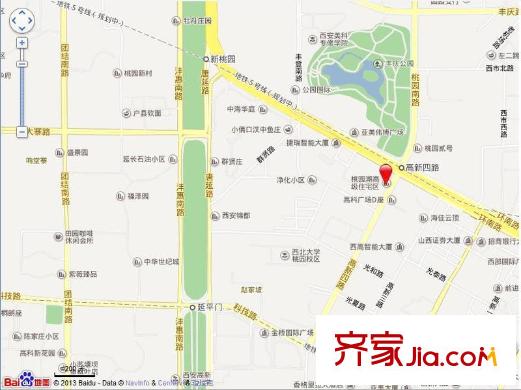 桃園湖別墅交通圖 