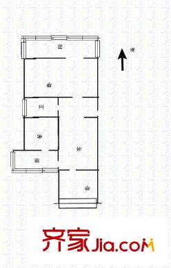 青龍小區(qū) 0室 戶型圖