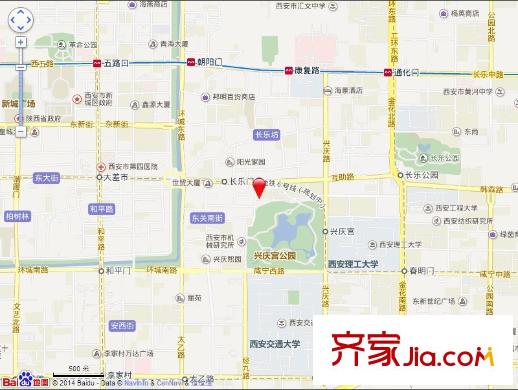龍渠堡小區(qū)交通圖1