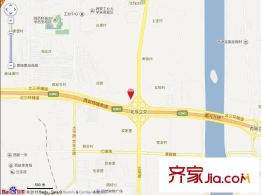 翰林北苑交通圖電子地圖