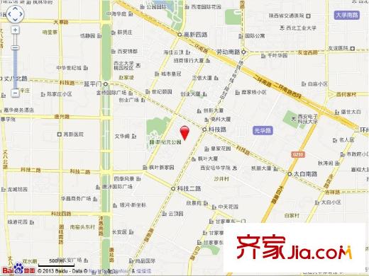花園印象交通圖