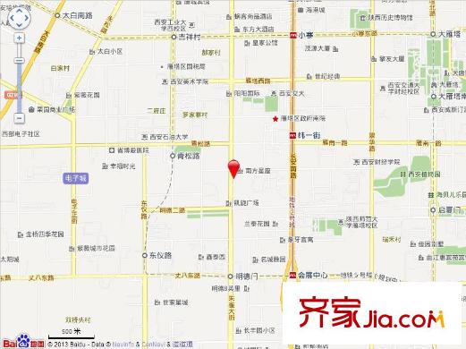 南方星座交通圖