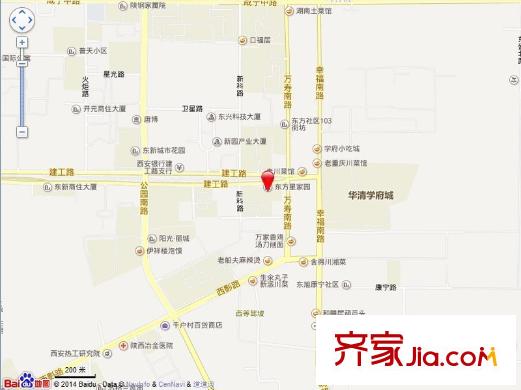 東方星家園交通圖 