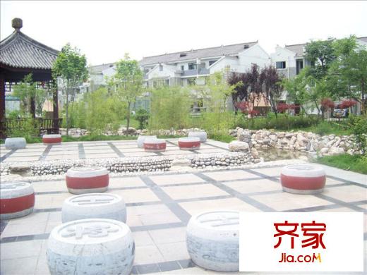 南山庭院外景圖西安  