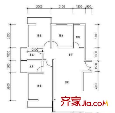  嘉禾麗都 戶型圖