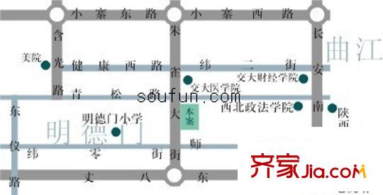 南方星座交通圖