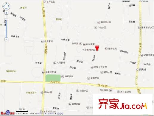 景苑新區(qū)交通圖 