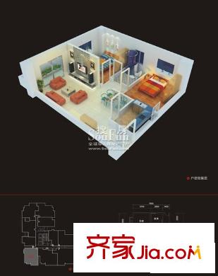 新界戶型圖C6戶型圖 2室2廳1衛(wèi)1廚