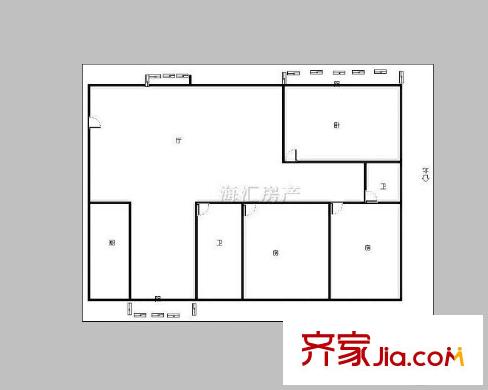 香克林小鎮(zhèn) 3室 戶型圖
