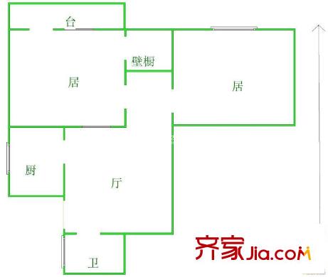  嘉禾麗都 戶型圖