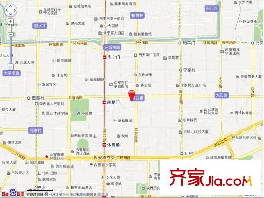 和平花園交通圖