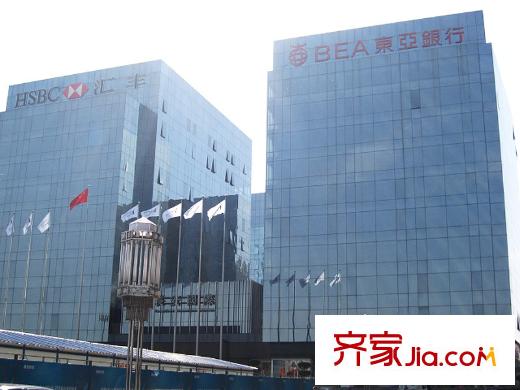 南門國際公寓配套圖周邊南門外匯豐、東亞銀行