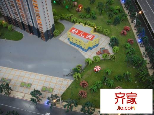華府御城實(shí)景圖項(xiàng)目規(guī)劃幼兒園
