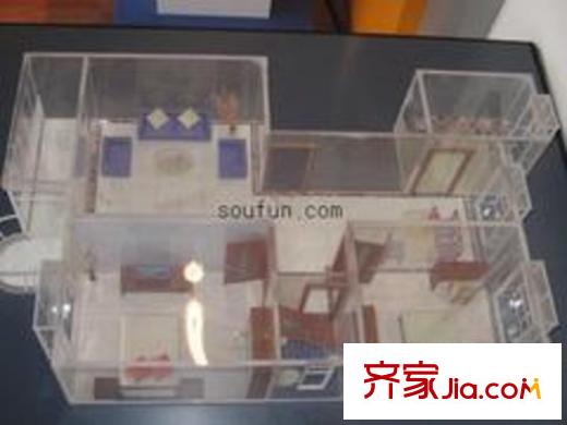 信步閑庭戶型圖2室2廳1衛(wèi)1廚