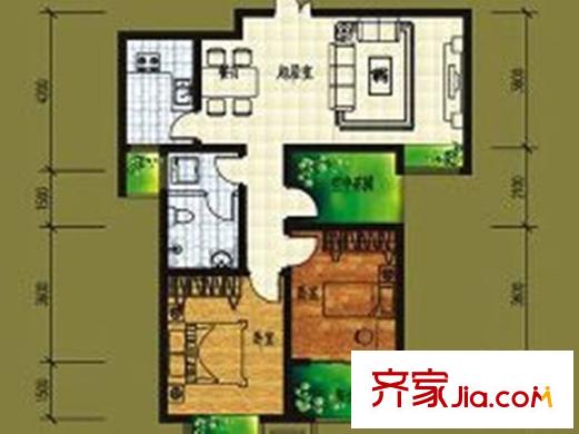 華府御城 0室 戶型圖