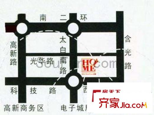中天國際公寓交通圖