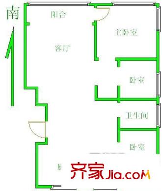 天正花園 戶型圖
