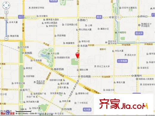 西市佳園交通圖