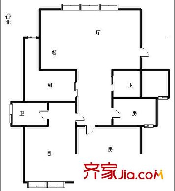 新西藍一期 0室 戶型圖