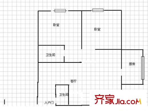 宏林名筑 戶型圖