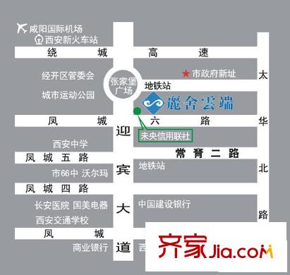 銀池麗舍云端交通圖地圖