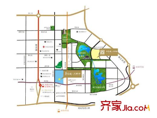 華僑城?天鵝堡交通圖