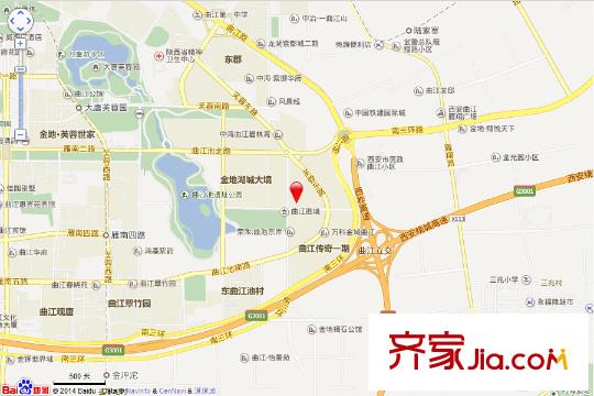 曲江諸子階電子地圖