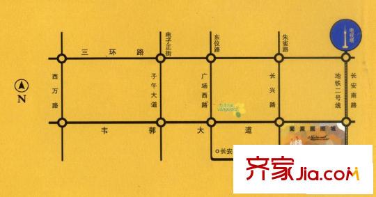 蘭喬國際城交通圖區(qū)位圖