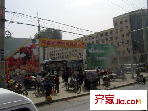 蘭喬國際城配套圖韋曲蔬菜果品批發(fā)市場