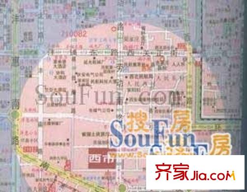西市佳園交通圖
