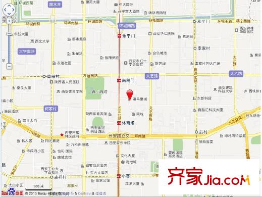 驪馬豪城交通圖