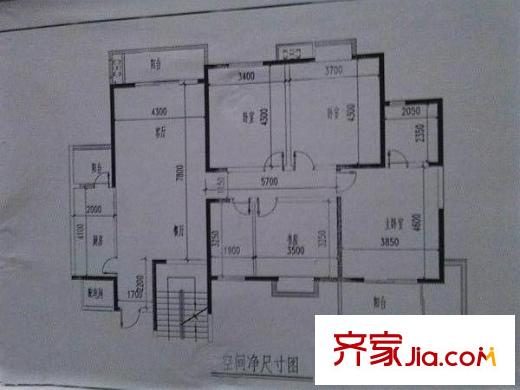 文景小區(qū)東區(qū) 4室 戶型圖
