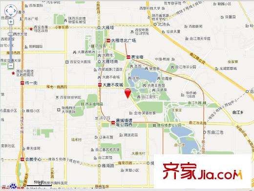 曲江公館和園電子地圖