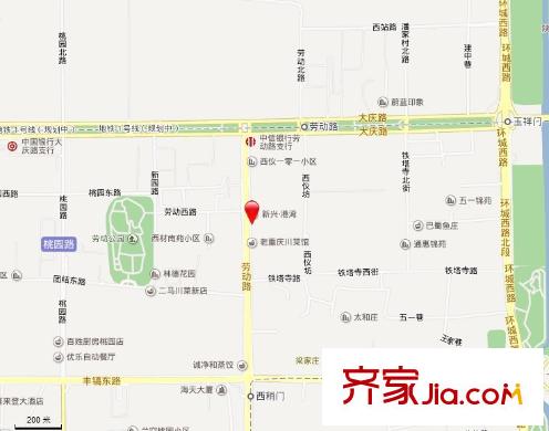 新興港灣交通圖