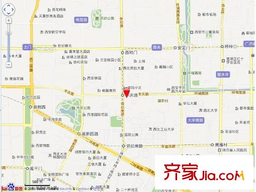 西雅圖翡翠城交通圖