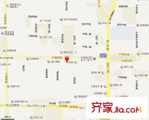昆明花園交通圖