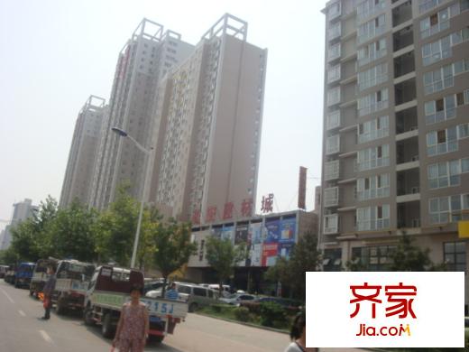 悅明園小區(qū)外景圖  