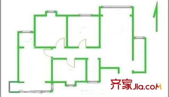 文景小區(qū)東區(qū) 4室 戶型圖