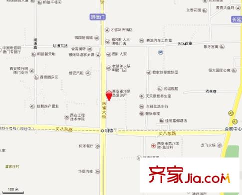 偉豐花園交通圖