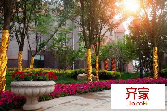 維也納森林小區(qū)實(shí)景（攝于2015年5.15日）