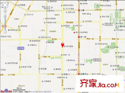 明德門小區(qū)交通圖