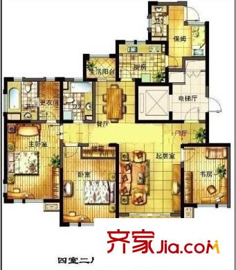 公園天下 0室 戶型圖